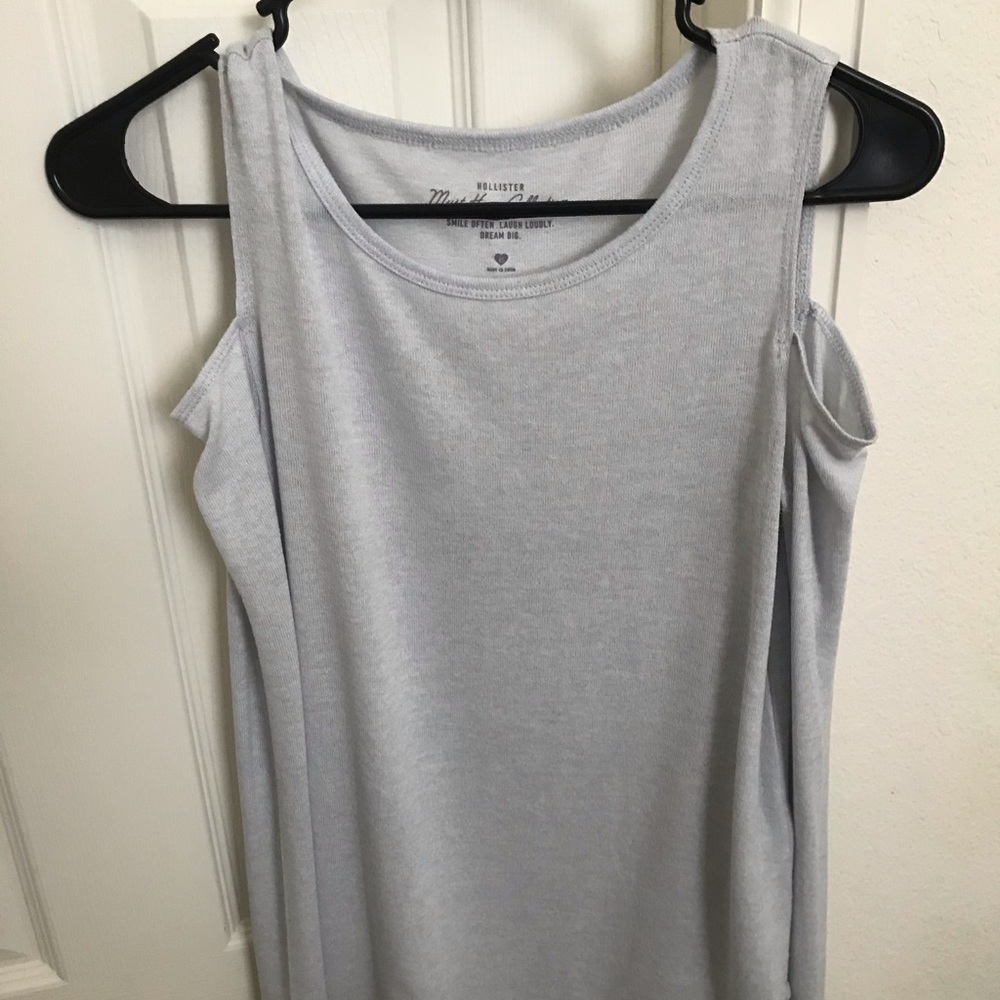 Cold Shoulder Long Sleeve Top